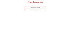 Desktop Screenshot of number-sense.co.uk